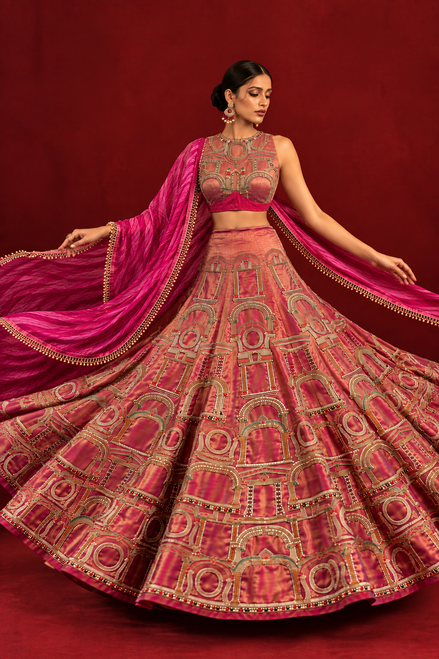 Hawa Mahal lehenga Set