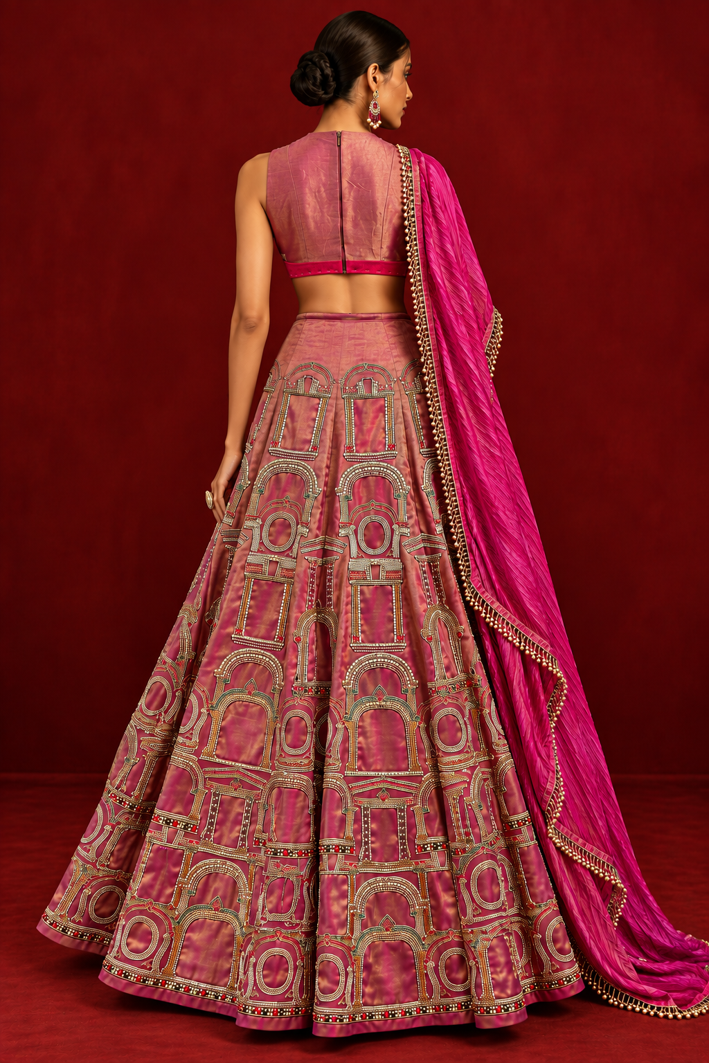 Hawa Mahal lehenga Set