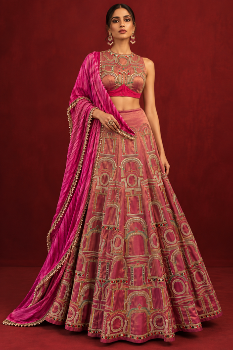 Hawa Mahal lehenga Set
