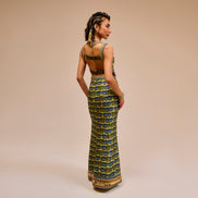 Royal Sunny Top & Skirt Set
