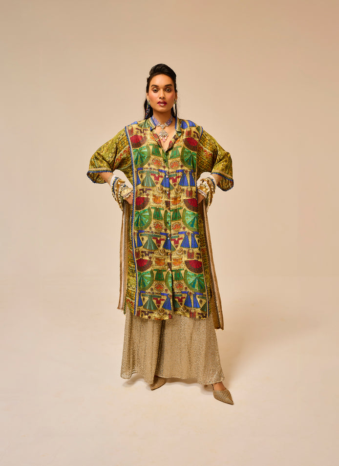 Royal Rajputana Kurta & Trouser Set