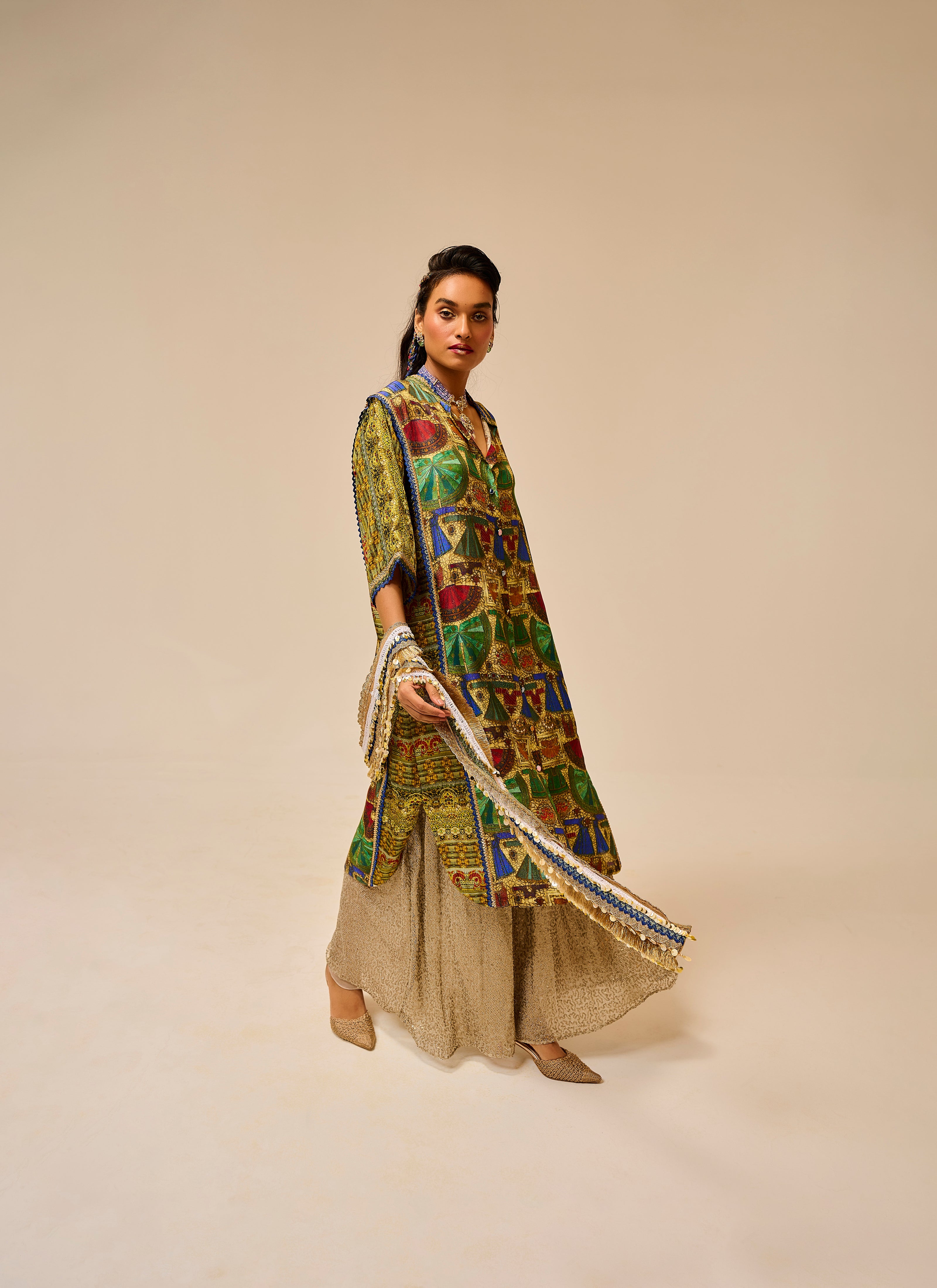 Royal Rajputana Kurta & Trouser Set
