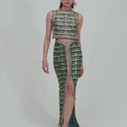 Royal sunny top and skirt video