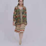Royal Rajputana Shirt & Vintage Token Skirt Set video
